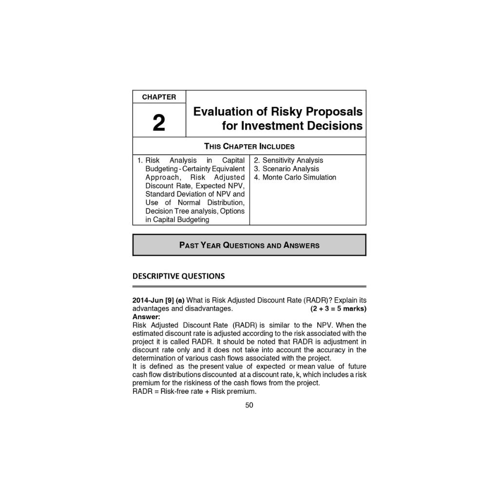 Best books for CMA Final preparation