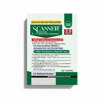 CA Inter Paper - 1 Advanced Accounting For Jan. 26, May 26 & Sep. 26