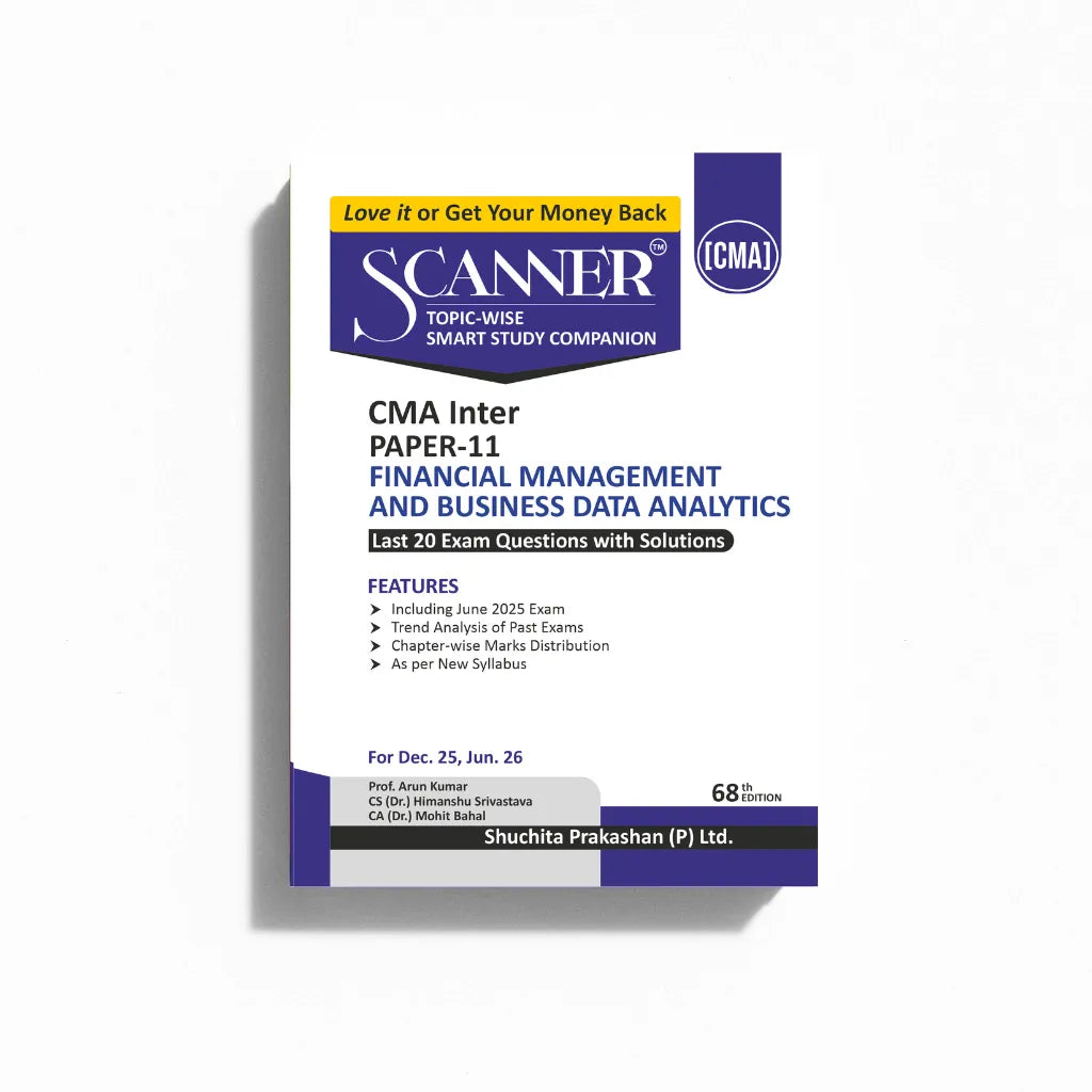 CMA Inter Financial Management and Business Data Analytics