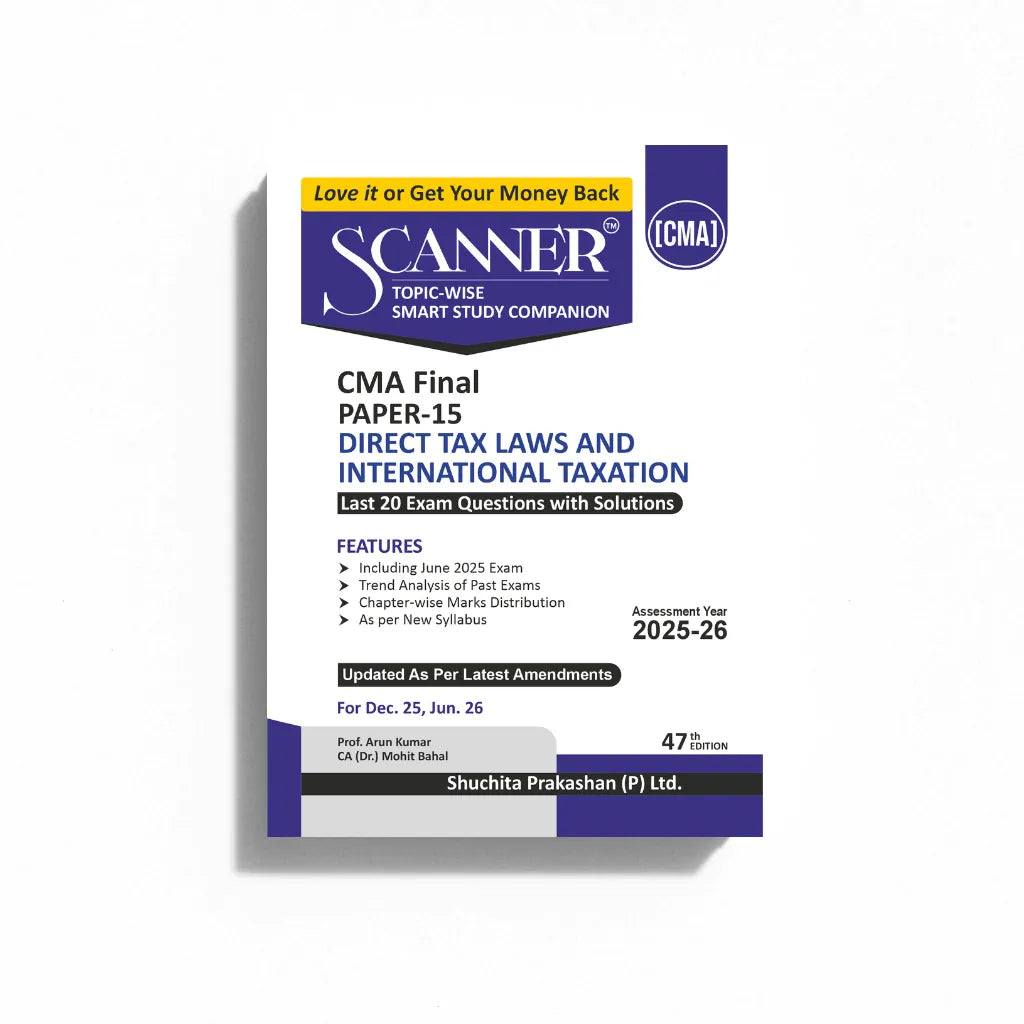 CMA Final Direct Laws and International taxation