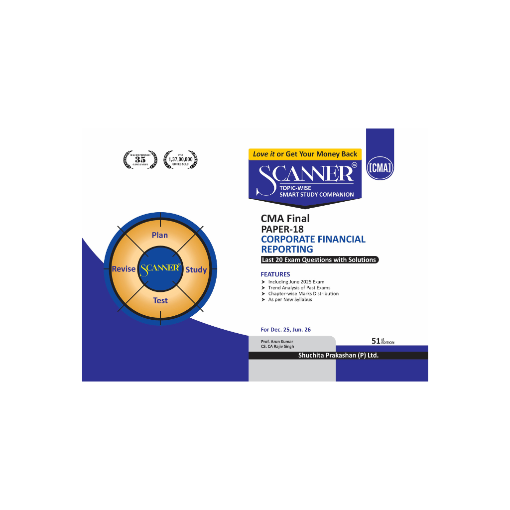 CMA Final books and solved papers