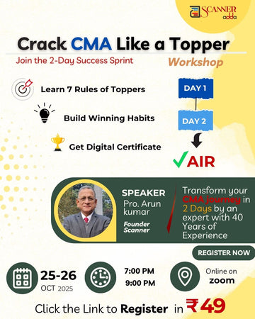Crack CMA like a Topper Workshop