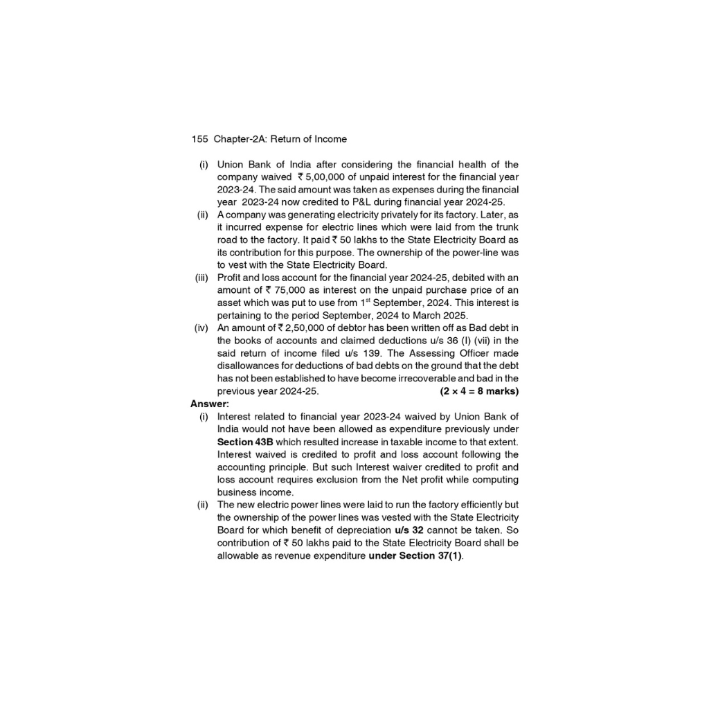CMA Final books and solved papers
