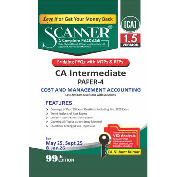 CA Inter Paper - 4 Cost and  Management Accounting