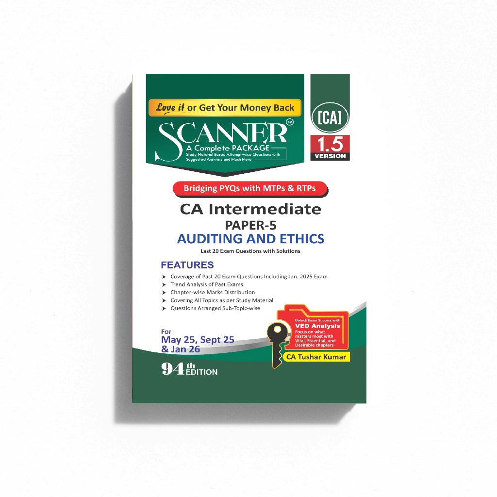 CA Inter Paper - 5 Auditing and Ethics