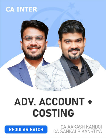 Advanced Accounting & Cost and Management Accounting