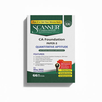 CA Foundation Paper - 3 Quantitative Aptitude