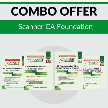 CA Foundation Combo For Jan 26, May 26 & Sep 26