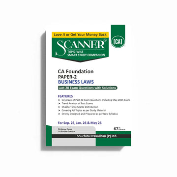 CA Foundation Paper - 2 Business Laws Sep'25, Jan'26 & May'26