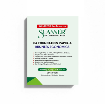 CA Foundation Paper - 4 Business Economics May 26, Sep. 26 & Jan. 27 Books available on 18-February-2026