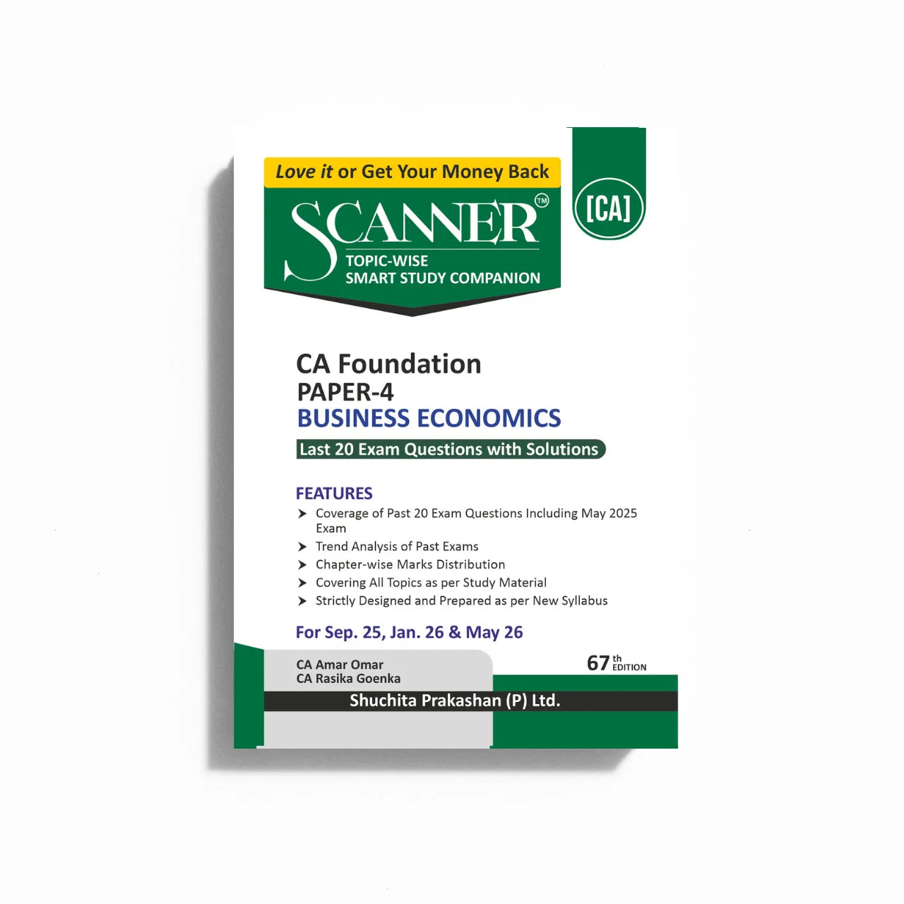 CA Foundation Books