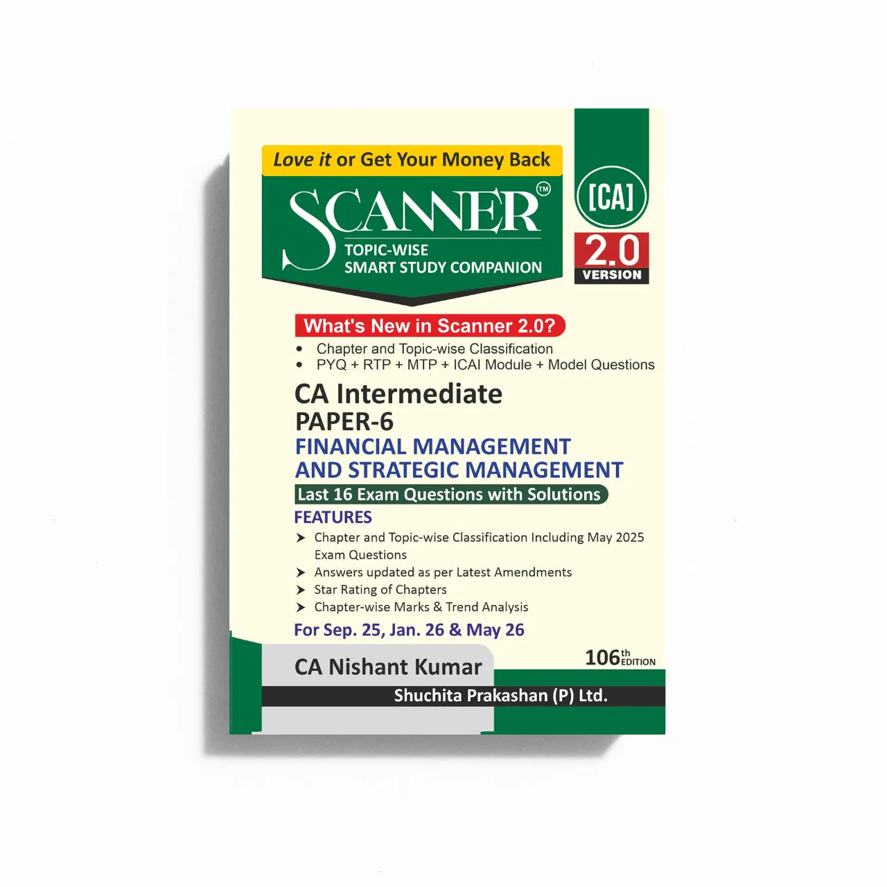 CA Intermediate Financial Management and Strategic Management