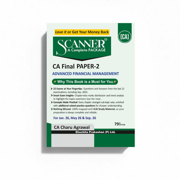 CA Final Paper - 2 Advanced Financial Management For Jan. 26, May 26 & Sep. 26