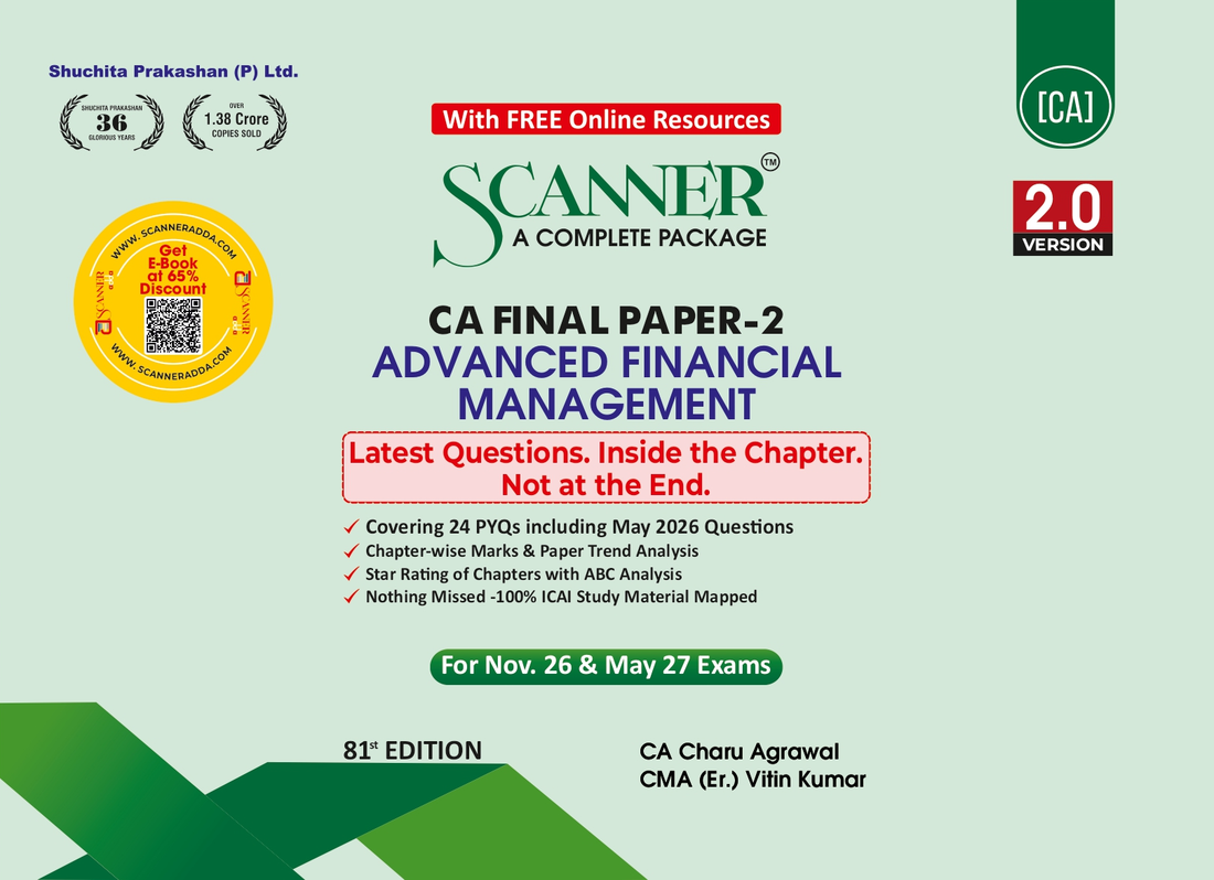 CA Final Paper - 2 Advanced Financial Management For Nov 26, May 27