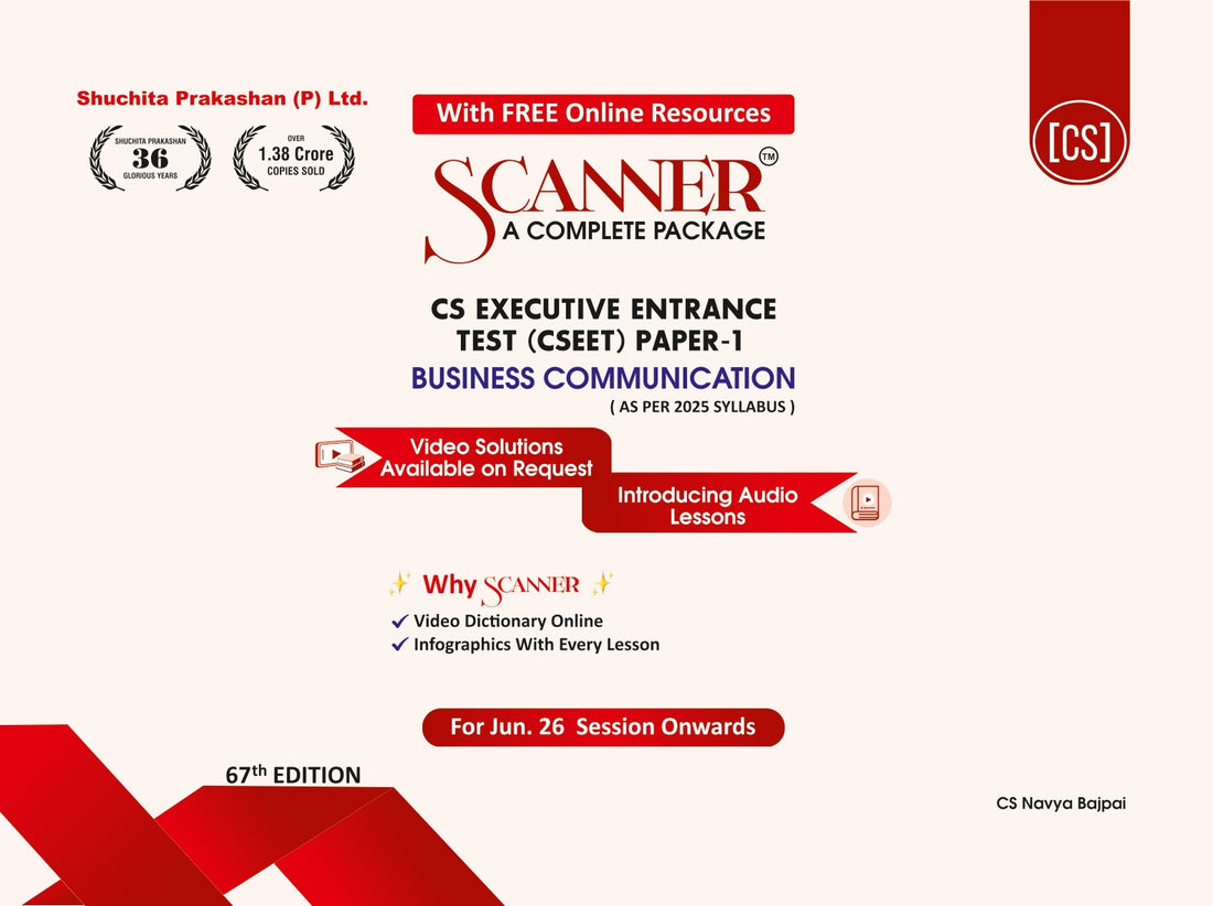 CSEET Paper - 1 Business Communication For Jun. 26 Session