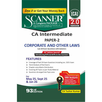 CA Inter Paper - 2 Corporate and Other Laws