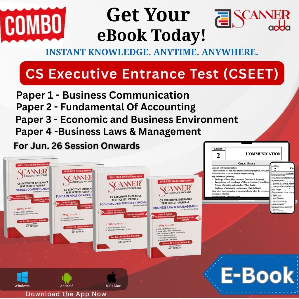 CSEET Combo For Jun.26 Session