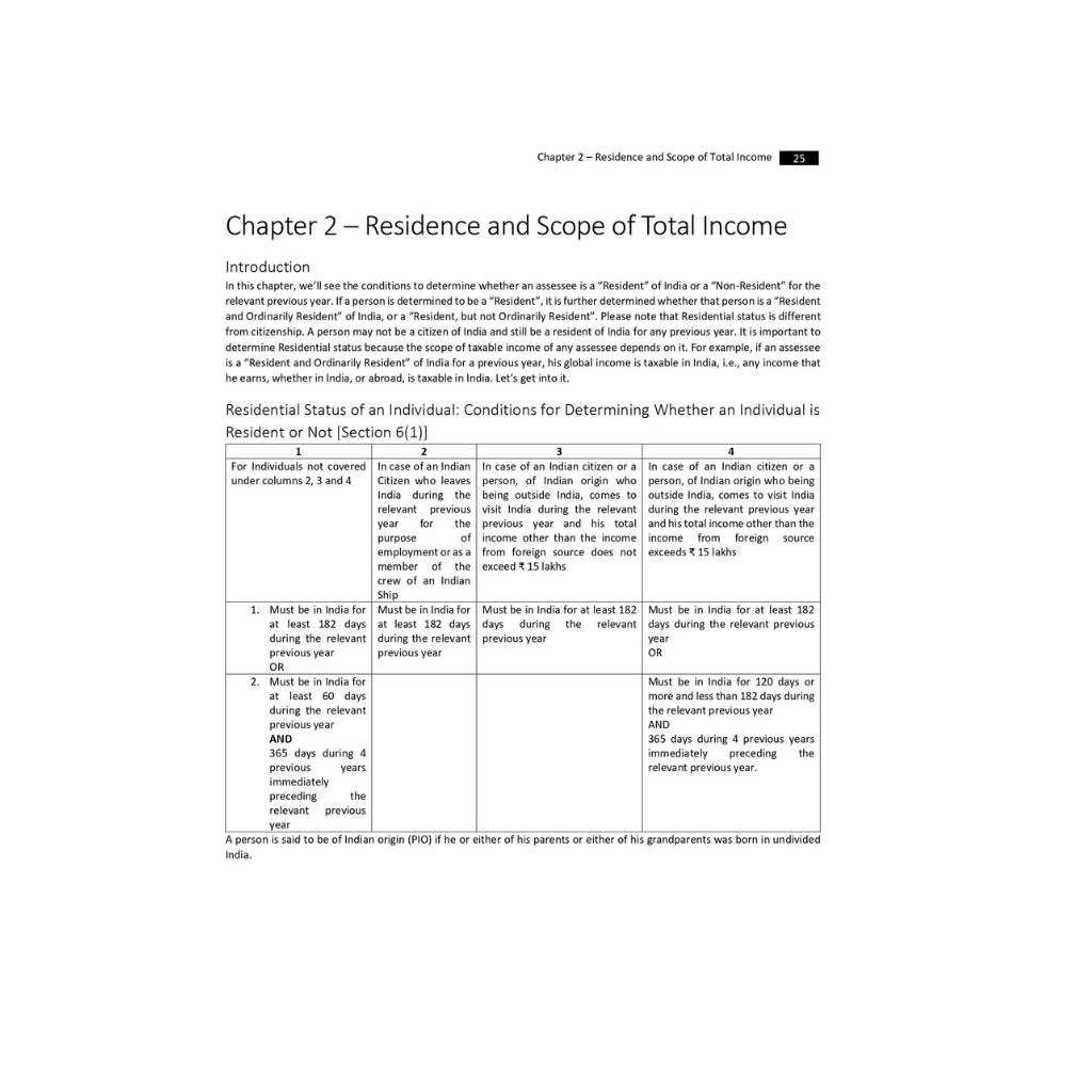 CA Inter Paper - 3A Income Tax (Tailored for May 2026, Sep 2026, Jan 2027)