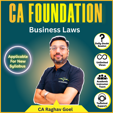 CA Foundation CA Raghav Goel