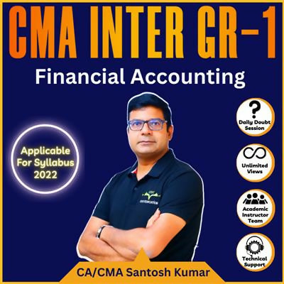 Financial Accounting (New Syllabus 2022) By CA CMA Santosh Kumar