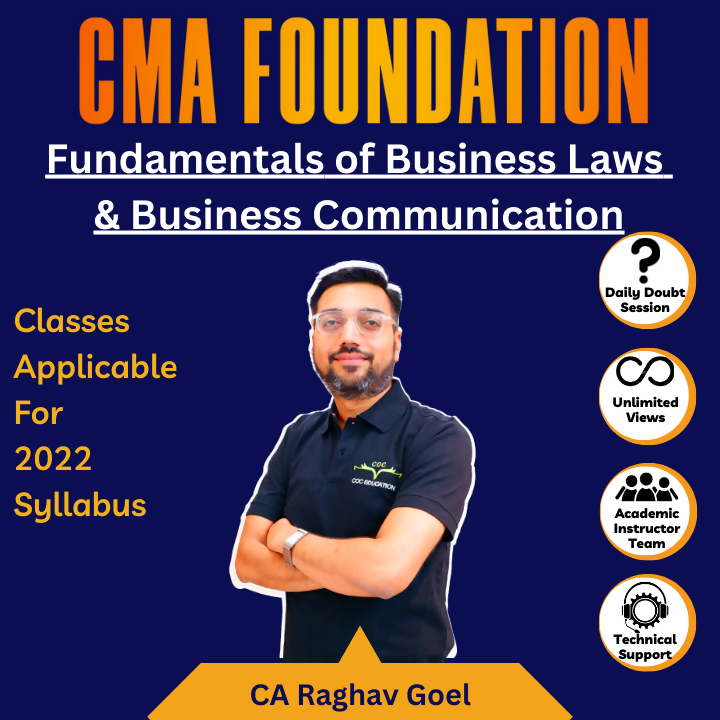 Fundamentals Of Business Laws & Business Communication By CA Raghav Goel