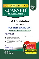 Scanner CA Foundation Paper-4 Business Economics (Applicable for May 2025 Exam)