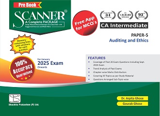 Scanner CA Intermediate (2023 Syllabus) Paper - 5 Auditing and Ethics (Applicable for Jan 2025 Onwards)